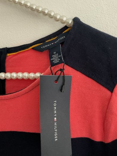 dress Bnwt Tommy Hilfiger dress 100% cotton size medium navy striped