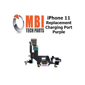 iPhone 11 Replacement Charging Port Dock Connector Flex Cable Mic Purple