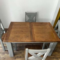 dining table and chairs