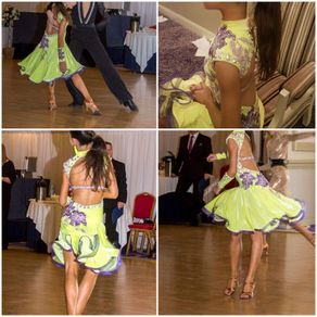 Latin  dancing dress