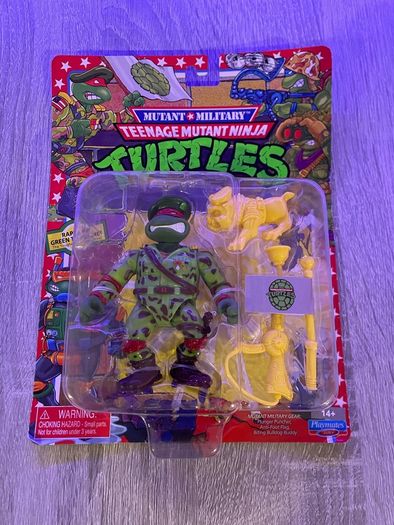 Playmates Teenage Mutant Ninja Turtles TMNT Raph the Green Beret