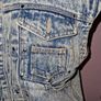 Vintage Country Western sleeveless acid wash denim jacket Image 6
