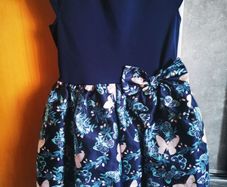Navy girls dress 8-9y