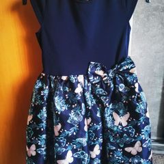 Navy girls dress 8-9y