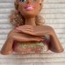 Barbie Deluxe Blonde Hair Styling Head Doll 2013 Mattel Just PLay approx. 30 cm. Used Please see photos Image 5