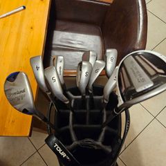 Golf Club Set Plus Bag.Ideal For Beginners Generaly In Good Condition. See Photos And Details Below.