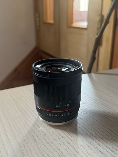 Samyang 35mm f/1.2 ED AS UMC CS Lens Canon EF-M Mount Canon Mirrorless Camera