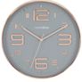 Grey and rose gold/copper wall clock 30cm Image 3