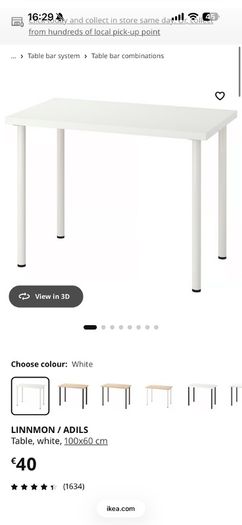 Ikea Desk Linnmon