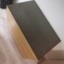 Wooden Chest of drawers with glass top Image 3