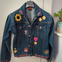 Avoca denim patchwork jacket