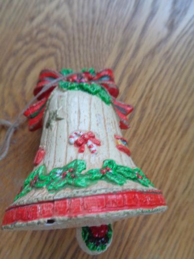 Vintage Christmas Hanging Bells x 3 for Sale