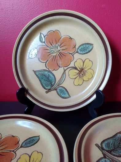 Arklow Erin Stone "Antigua" 3x  side plates