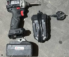 Parkside Performance Impact Driver + 8Ah Battery + Charger