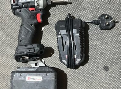 Parkside Performance Impact Driver + 8Ah Battery + Charger