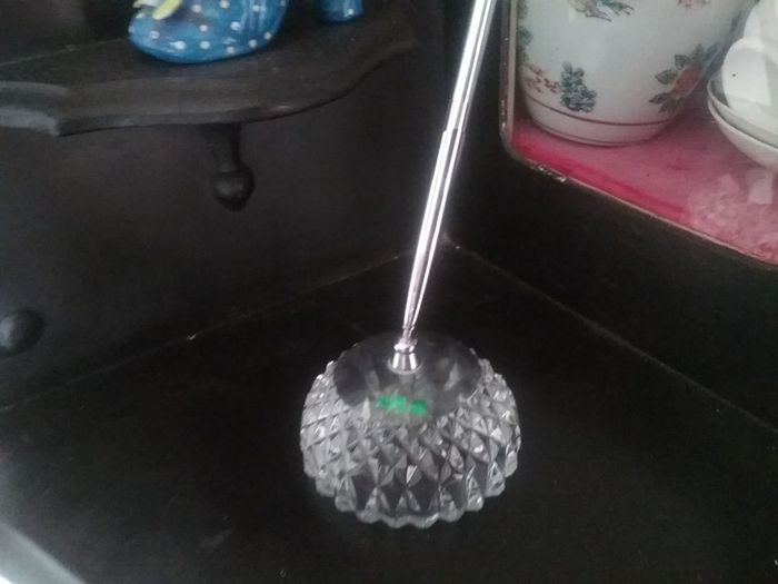 Crystal paper weight pen