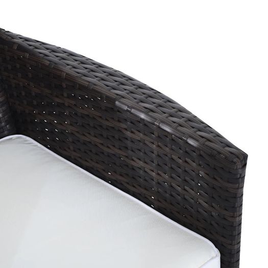 NEW SALE Rattan Chair Furniture Set W/ Middle Tea Table-Brown (FREE SHIPPING)