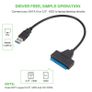 USB 3.0 SATA Up To 6 Gbps 3 Cable Sata To USB 3.0 Adapter Support 2.5 Inch External HDD SSD Hard Drive 22 Pin Sata III Cable Image 4