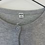 Uniqlo grey cardigan - Size Small Image 2