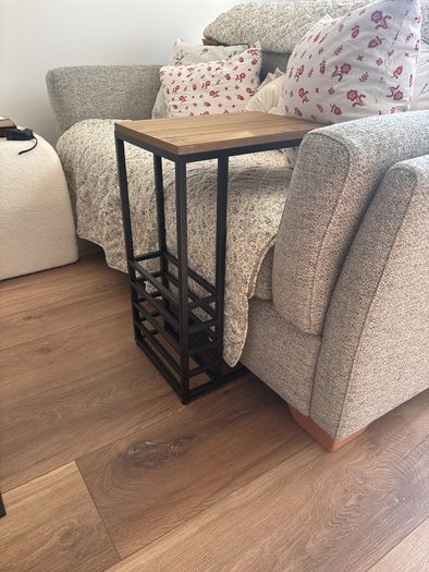 coffee table (under sofa)