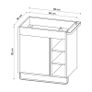 Wall-mounted Bathroom Cabinet Image 3
