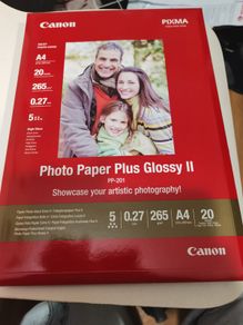 Canon photo paper plus glossy II