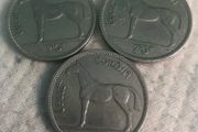 Three Irish Half Crowns