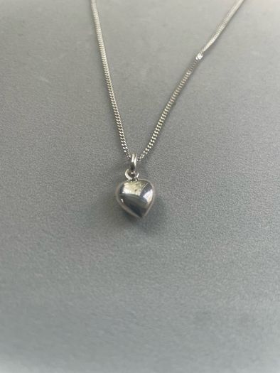 sterling silver heart necklace