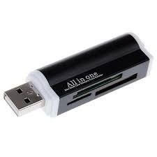 4-in-1 Metal Usb 3.0 Card Reader