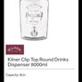 Drink dispenser & stand Kilner 5litre Image 3