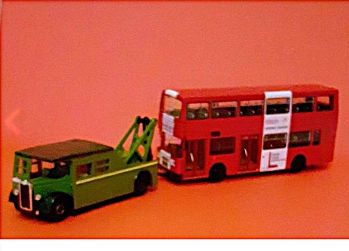 Dublin Bus on Tow, Free Post