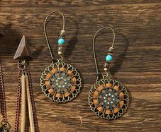 Boho Style Earrings - lovely gift idea