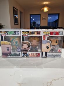 Funko Pop Custom Figures WWE x 3