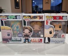 Funko Pop Custom Figures WWE x 3