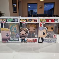 Funko Pop Custom Figures WWE x 3