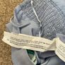 Stradivarius light blue 100% cotton top size small Image 7