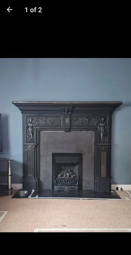 Cast Iron Fireplace