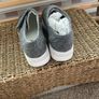 shoes lost ink grey Velcro flatform trainer style shoe size 40 Image 5