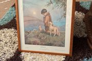 Vintage Margaret W. Tarrant Framed Print 1980