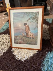 Vintage Margaret W. Tarrant Framed Print 1980