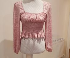 Thanne elasticated top uk8