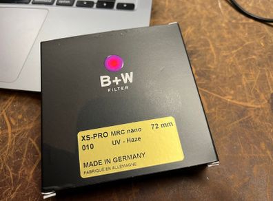 B&W 72mm XS-Pro UV Filter