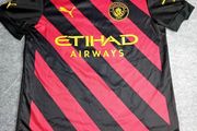 Manchester City Puma Away Shirt 22-23 Youths 13-14 Years - Rare Football Jersey