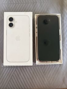White IPhone 16 phone for sale