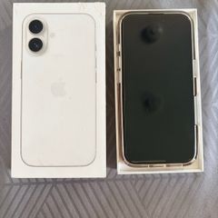 White IPhone 16 phone for sale