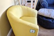 Arm Chair Tempo Tub Chair Mustard