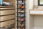 Wooden 7 Pair Shoe Rack Free Postage (multiple Colours)