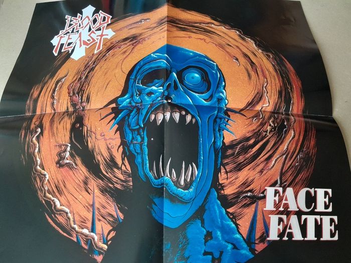 BLOOD FEAST Face FATE classic death Thrash metal