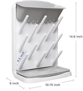 Boon Drying Rack - White and Grey