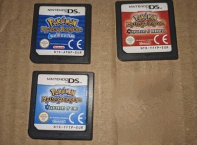 Pokemon Mystery Dungeon Nintendo DS bundle (3 games/free postage)